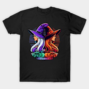 Good Witch & Bad Witch Halloween T-Shirt